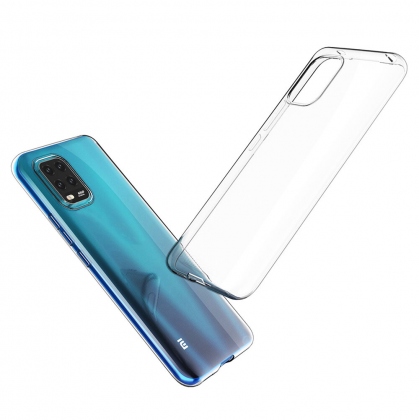 BAKEEY Crystal Clear Transparent Ultra-thin Non-yellow Soft TPU Protective Case for Xiaomi Mi 10 Lite Non-original COD