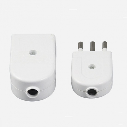 Italian Standard 10A/16A Small Italian Power Plug Male Socket Female Socket 3 Round Pin Converter Adaptor Detachable Italy Plug COD