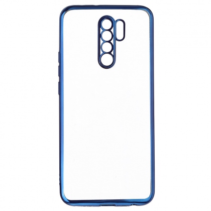 Bakeey Plating Transparent Ultra-Thin Shockproof with Lens Protector Soft TPU Protective Case for Xiaom Redmi 9 Non-original COD