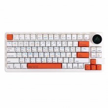 GAMAKAY LK75 75% Tri-mode Mechanical Keyboard Hot Swap Customize Switch MDA Profile RGB 83 Keys Gaming Keyboard With TFT Smart Display & Knob COD