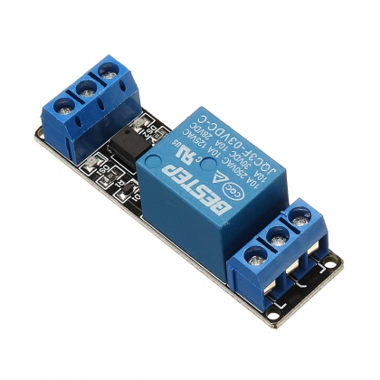 10pcs 1 Channel 3.3V Low Level Trigger Relay Module Optocoupler Isolation Terminal COD