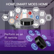 MoesHouse Tuya ZIGBE bluetooth Multimode Gateway Smart WiFi IR Controller APP Wireless Control Smart Home Assisted with Alexa Google COD