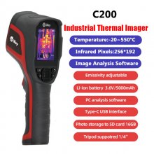 INFIRAY C200 Infrared Camera Camera Geothermal Detector Temperature Imager 256*192 Pixels Equivalent to UTI260B COD