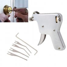 37Pcs Powerful Locksmith's Tools Kit Combination Lock Pick Hook and Lock Pick Tool COD