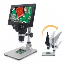 MUSTOOL G1200 Digital Microscope 12MP 7 Inch Large Color Screen Large Base LCD Display 1-1200X Continuous COD