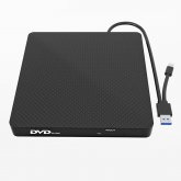 USB3.0 Type-C CD DVD External Optical Drive DVD-RW Player High Speed Data Transfer External Burner Writer Rewriter for Computer PC Laptop XD009 COD