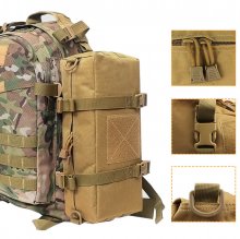 6L 600D Nylon Outdoor Tactical MOLLE Waist Bag Hiking Sport Pouch with Shoulder Strap For Travel Adventures Camping COD