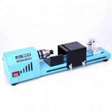 150W EU Plug Mini Wood Lathe Machine Miniature Pearl Lathe DIY Woodworking Pearl Lathe Machine Drill Rotary Tool COD