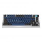 Darmoshark K8 81 Keys Tri-mode Mechanical Gaming Keyboard Hot Swappable Gateron Switch PBT Keycaps RGB 2.4G/BT/Type-C Wired 75% Layout Gaming Keyboard CO