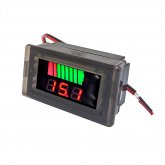 Waterproof Digital Battery Capacity Meter Tester 12V-60V Lithium Battery Capacity Indicator Car Voltage Meter Voltmeter COD