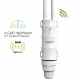 Wavlink AC600 Wireless Waterproof 3-1 Repeater High Power Outdoor WIFI Router/Access Point/CPE/WISP Wireless wifi Repeater Dual Band 2.4/5Ghz 12dBi Antenna POE