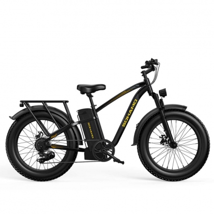 [USA DIRECT] SOHAMO M3-20Ah 48V 20Ah 750W Electric Bicycle 26*4.0 Inch 48-96KM Mileage Range Max Load 150KG COD