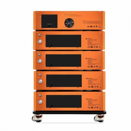 [US Direct] Cloudenergy 48V 600Ah 30.72Kwh Stackable LiFePO4 Battery with 6kw Inverter 60A MTTP 10 Year Lifetime Perfect for Monitor RV, Solar, Energy Storage, Overland, Off-Grid CL48-S4