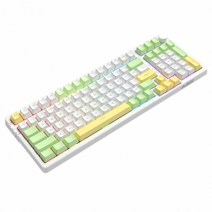 Ajazz AK992 Gasket 3-Mode Mechanical Keyboard RGB 100 Keys bluetooth Wireless 2.4G Hot Swap or Gamer Laptop PC COD