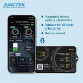 JUNCTEK Battery Monitor Bluetooth KL-F DC 0-120V 0-600A Battery Tester Voltage Current VA Meter Battery Coulomb Meter Capacity Indicator COD