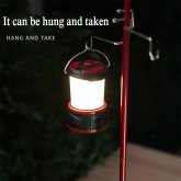 Portable LED Camping Lantern Outdoor Hanging Lights Waterproof Tent Light Night Light USB Rechargeable Camping Light Flashlight COD