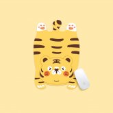 Tiger Theme Shaped Mouse Pad Anti-slip Rubber Desktop Table Mat for Home Office Gaming Keyboard Pad COD