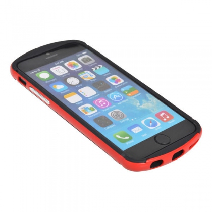 Unique Hybrid TPU Frame Bumper PC Cover Case For iPhone 6 Plus COD