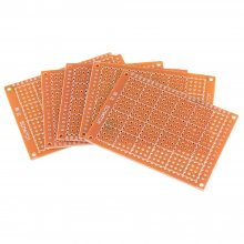 100pcs Universal PCB Board 5x7cm 2.54mm Hole Pitch DIY Prototype Paper Printed Circuit Board Panel Single Sided Board COD