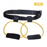 15-35lb Adjustable Fitness Resistance Bands Elastic Band Butt Legs Muscle Training Band COD