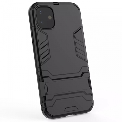 Bakeey for iPhone 12 Mini 5.4" Case Armor Shockproof with Stand Holder Back Cover Protective Case COD