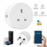 EWelink Tuya ZB UK Plug Smart Socket Mini Switch Voice Control Plug Works with Alexa Google Home COD