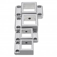 Fixing Base Unidirectional/Bidirectional Corner Square Connector for 3030 4040 Aluminum Extrusion Profile COD