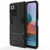 Bakeey for Xiaomi Redmi Note 10 Pro/ Redmi Note 10 Pro Max Case Armor with Bracket Shockproof PC Protective Case Back Cover Non-Original COD