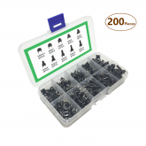 100/200 PCS Tact Switch Kit Package 6x6x4.3 6x6x5 6x6x6 6x6x7 6x6x8 6x6x9 6x6x10 6x6x11 6x6x12 6x6x13 Key Switch Box COD