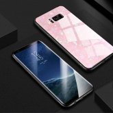 Bakeey Shell Pattern Glossy Glass Soft Edge Protective Case for Samsung Galaxy S8 COD