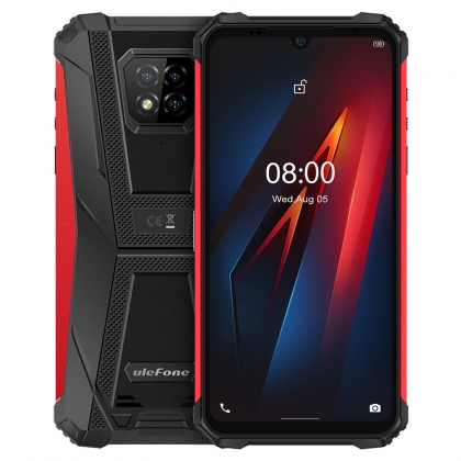 Ulefone Armor 8 IP68 IP69K Waterproof 6.1 inch 4GB 64GB 16MP Triple Rear Camera 5580mAh NFC Helio P60 Octa Core 4G Rugged Smartphone COD