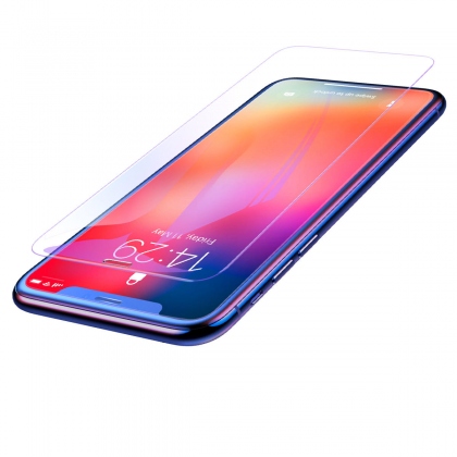 Baseus 0.3mm Clear/Anti Blue Light Ray Full Tempered Glass Screen Protector For iPhone XS Max/iPhone 11 Pro Max COD