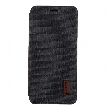 Bakeey Flip Shockproof Fabric Soft Silicone Edge Full Body Protective Case For OnePlus 7 PRO COD