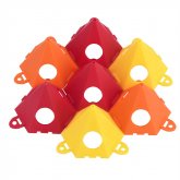 10pcs Portable Woodworking Paint Triangle Stand Wood Support Pyramids Rack Carpenter Lift Pads Feet Tool Accessories Paint Pad COD