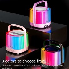 Aula K11 bluetooth 5.3 Speaker Portable Speaker with Microphone RGB Light Support TF Card AUX Outdoors Portable Speaker COD