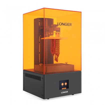 [EU/US Direct] LONGER Orange 4K Resin 3D Printer, 10.5/31.5um Resolution, Parallel UV Lighting, Dual Z-Axis, Liner Guide, 118*66*190mm COD