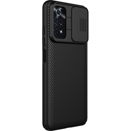 Nillkin for POCO M4 Pro Case Bumper with Lens Cover Shockproof Anti-Scratch TPU + PC Protective Case COD