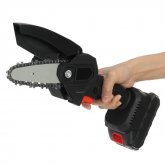 VIOLEWORKS 4 Inch 800W Cordless One-Hand Saw Woodworking Electric Chain Saw Wood Cutter Garden Saw 0/1/2pcs Battery COD