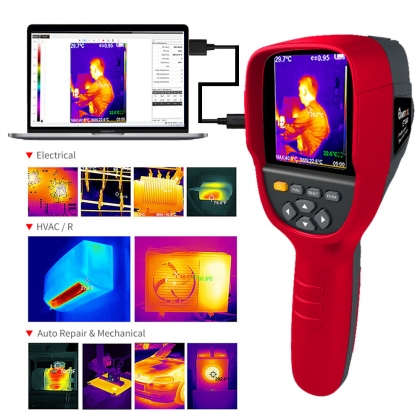 Mustool ET692D 320*240 Infrared Thermal Imager -20℃~350℃ Thermal Camera 3.2-inch Full View Floor Heating Electrical Inspect COD