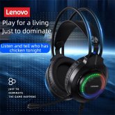 Lenovo ThinkPlus G20 Gaming Headset 3.5mm USB7.1 Surround Sound HIFI Stereo Colorful Light Gamer Headphones with Mic COD