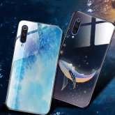 Bakeey Colorful Tempered Glass+Soft TPU Protective Case for Xiaomi Mi 9 / Xiaomi Mi9 Transparent Edition Non-original COD