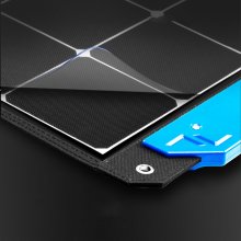 [US Direct] ATEM POWER AP-SPSP-UFA 100W Portable Solar Panel Monocrystalline Solar Cells Foldable Suitcase Solar Charger Compatible With Generators Power Station For RV Outdoor Camping