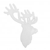 Reindeer Pattern Scrapbook DIY Album Card Paper Craft Maker Metal Dies Cutting Stencils COD