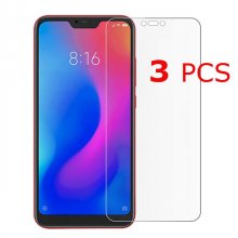 3PCS Bakeey Anti-Explosion Tempered Glass Screen Protector For Xiaomi Mi A2 Lite / Xiaomi Redmi 6 Pro Non-original COD