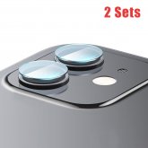 Bakeey for iPhone 12 Pro Max / 12 Mini / 12 / 12 Pro Lens Protector 2 Sets HD Clear Ultra-Thin Anti-Scratch Soft Tempered Glass Phone Camera Flim COD