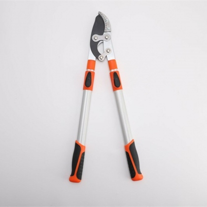 New Telescopic Long Length Scissor Hedge Anvil Shear Anti-Slip Grip Garden Pruning Hand Tool Ratchet Cut Tree Branch COD