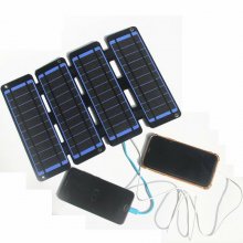 14W 5V ETFE Solar Panel Outdoor Portable Folding Bag Panel Duals USB Output Solar Mobile Phone Mobile Powers Chargers Panel COD