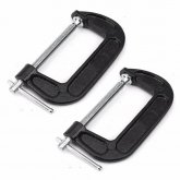 2/3/4/5/6 Inch C Clamp Heavy Duty Steel G Clamp Woodworking Clamp Fixed Fixtures Hardware Tool COD