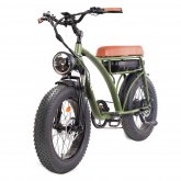 [US DIRECT] BEZIOR XF001 48V 12.5AH 1000W Electric Bicycle 20*4.0 Inch 35-37KM Mileage Range Max Load 120KG COD