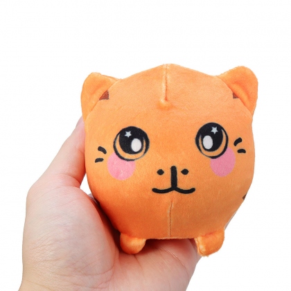 3.5" Squishamals Tiger Squishy Foamed Stuffed Squishimal Toy Slow Rising Plush Toy Pendant COD